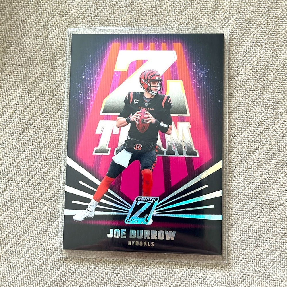 Joe Burrow 2023 Zenith Football Z Team #5 Cincinnati Bengals NFL Football Card